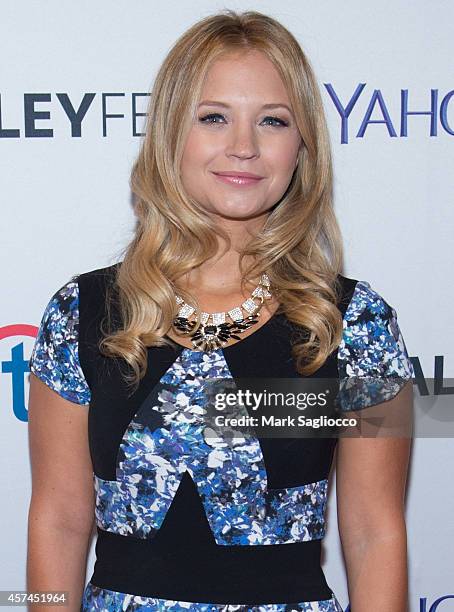 Actress Vanessa Ray attends the 2nd Annual Paleyfest of "Blue Bloods" at the Paley Center For Media on October 18, 2014 in New York, New York.