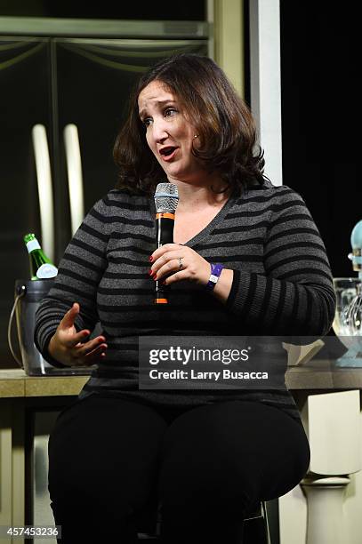 Food blogger Deb Perelman of Smitten Kitchen participates in a panel discussion at the Grand Tasting presented by ShopRite featuring KitchenAid®...