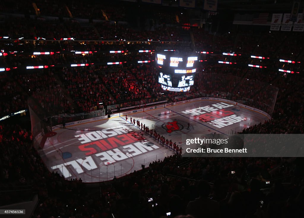 San Jose Sharks v New Jersey Devils