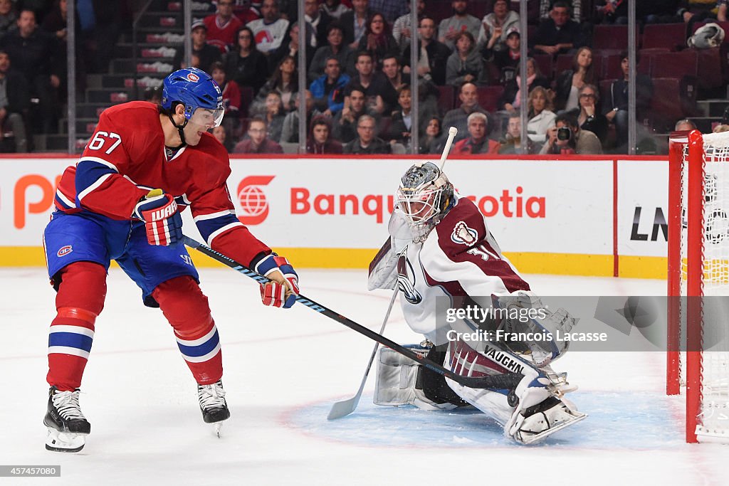 Colorado Avalanche vs Montreal Canadiens