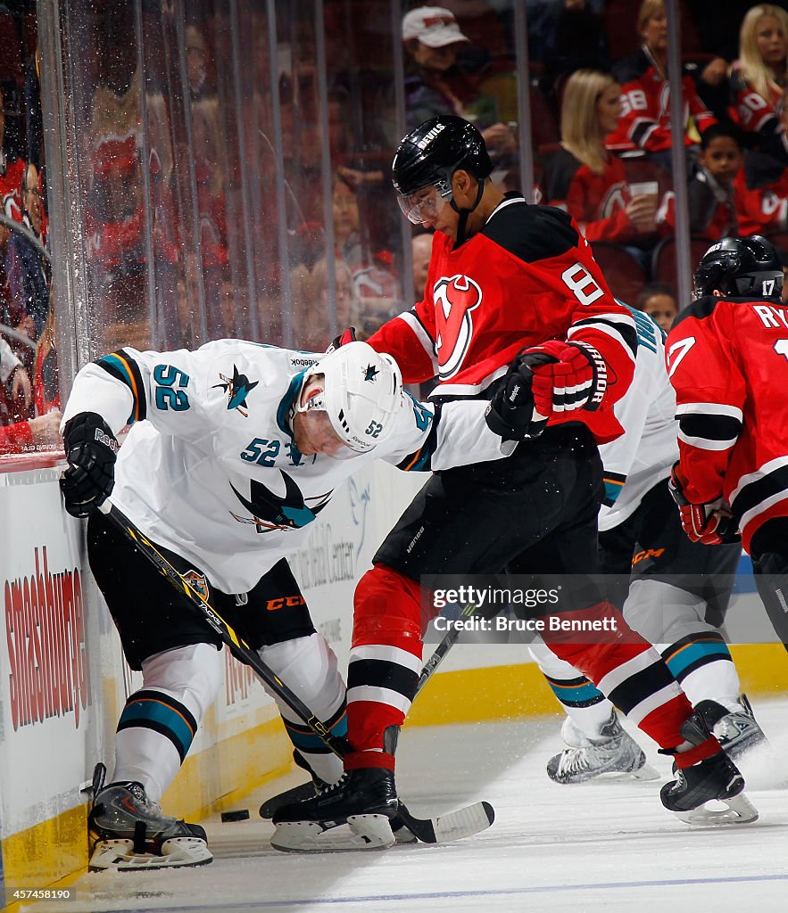 San Jose Sharks v New Jersey Devils