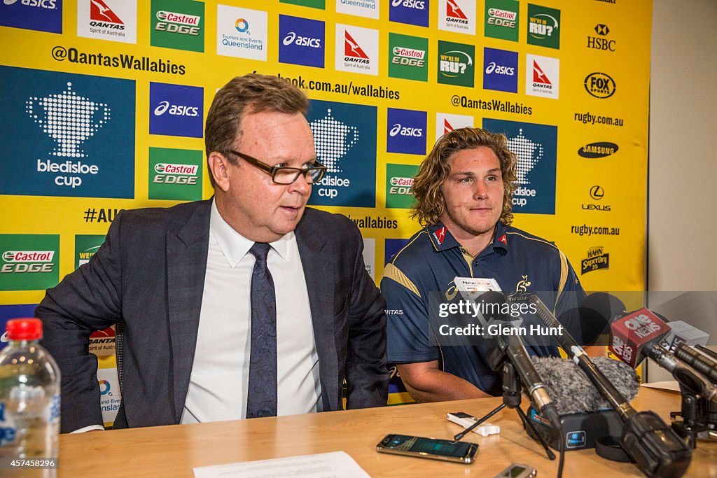 Australian Wallabies Press Conference