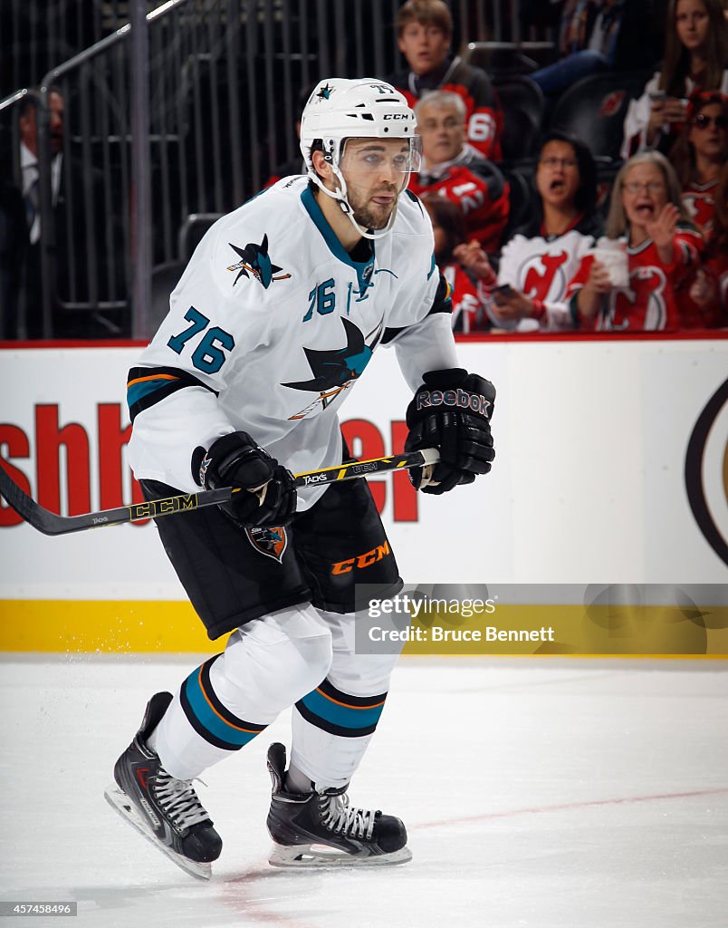 San Jose Sharks v New Jersey Devils