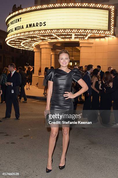 Actress Malin Akerman attends the 24th Annual Environmental Media Awards presented by Toyota and Lexus at Warner Bros. Studio on October 18, 2014 in...