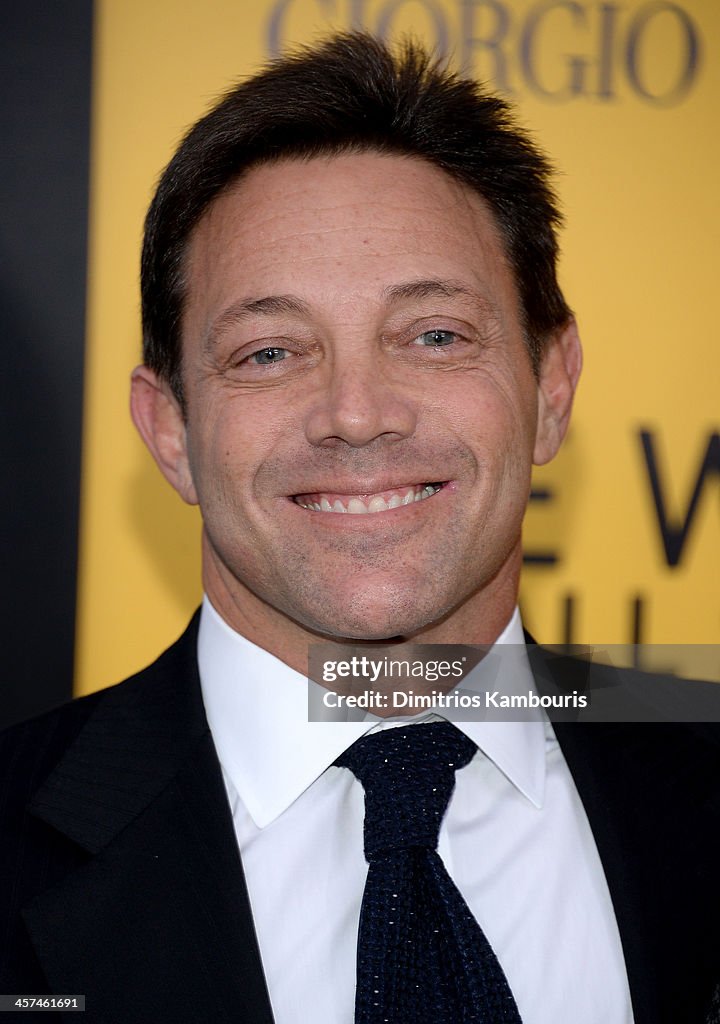 "The Wolf Of Wall Street" New York Premiere - Inside Arrivals