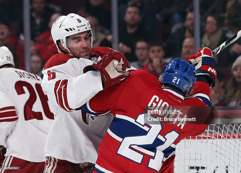 Phoenix Coyotes v Montreal Canadiens