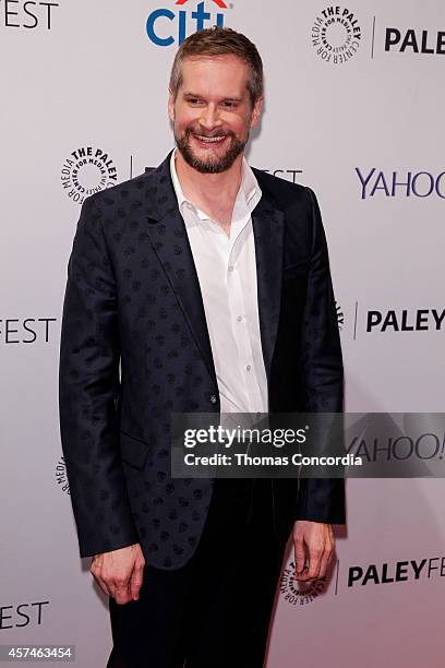 Bryan Fuller arrives at Paley Center For Media on October 18, 2014 in New York, New York.