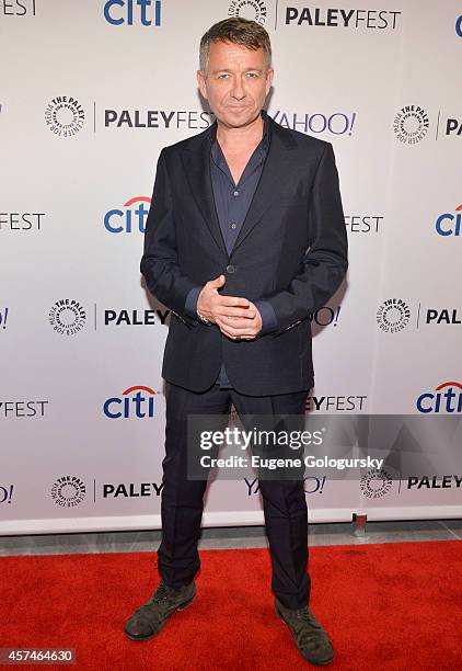 Sean Pertwee attends the GOTHAM Panel At PaleyFest NY on October 18, 2014 in New York City.