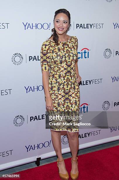 Actress Marisa Ramirez attends the 2nd Annual Paleyfest of "Blue Bloods" at the Paley Center For Media on October 18, 2014 in New York, New York.