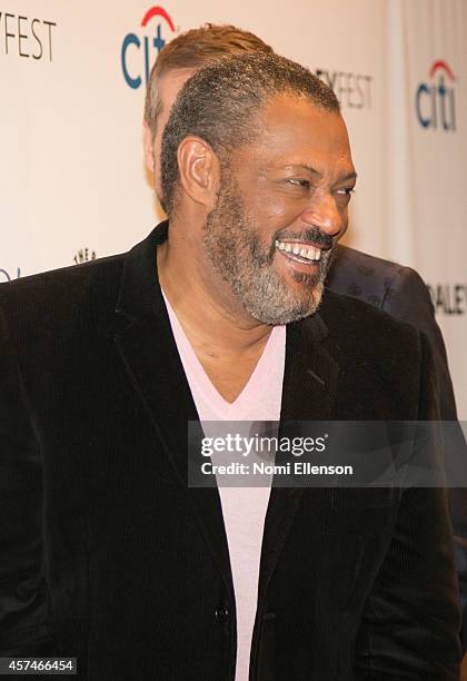 Laurence Fishburne attends the 2nd Annual Paleyfest New York Presents: "Hannibal" at Paley Center For Media on October 18, 2014 in New York, New York.