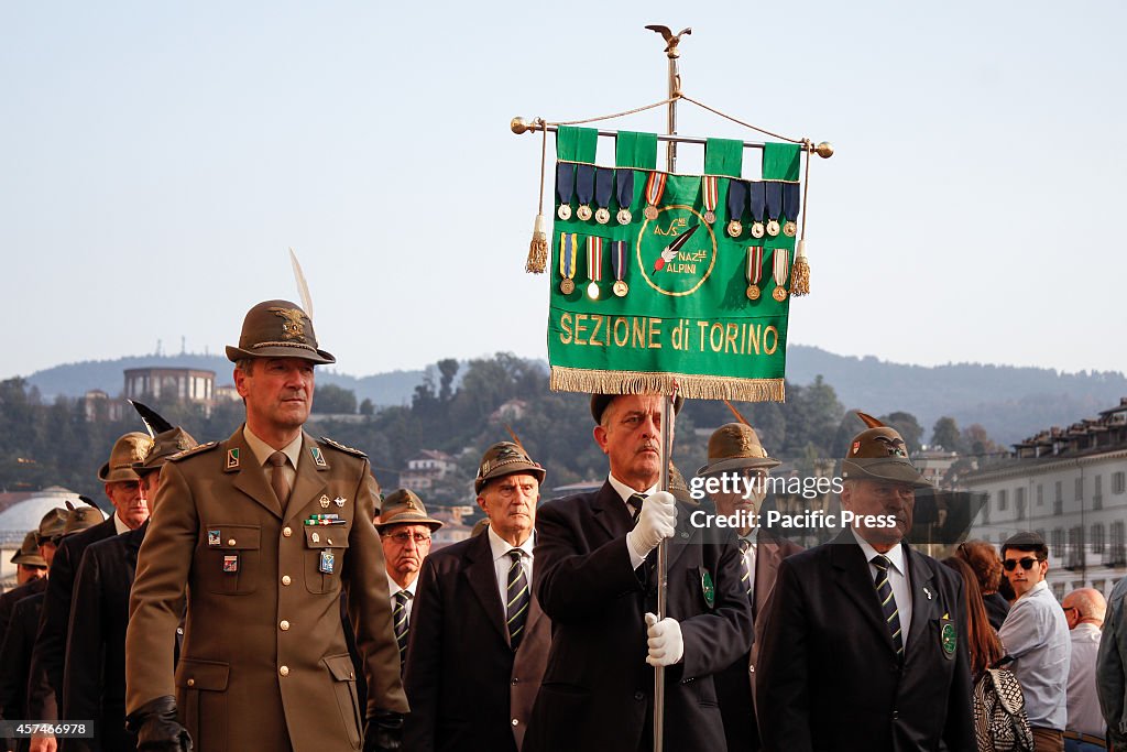 The Turin Section of the National Alpine, honored the 142nd...