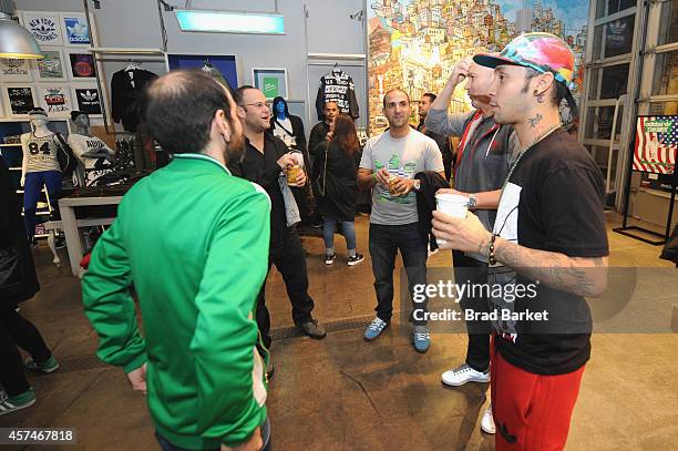 View of atmosphere at the American Dad Sneaker Launch at the Adidas Originals Store on October 18, 2014 in New York City. 25167_001_0358.JPG