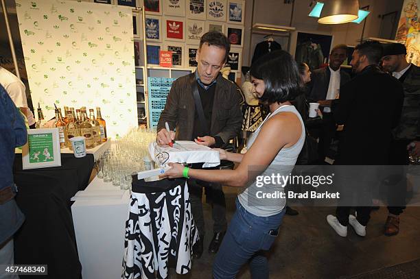 Dee Bradley Baker attends the American Dad Sneaker Launch at the Adidas Originals Store on October 18, 2014 in New York City. 25167_001_0423.JPG