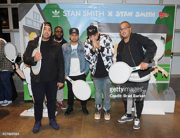 Guests attend the American Dad Sneaker Launch at the Adidas Originals Store on October 18, 2014 in New York City. 25167_001_0206.JPG