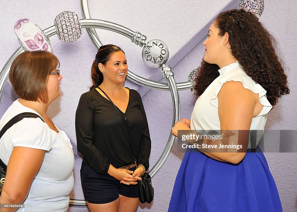 PANDORA Jewelry In-Store Event With Girl With Curves