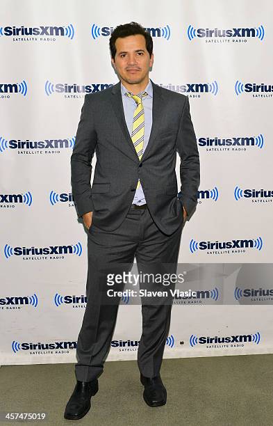 Actor John Leguizamo visits SiriusXM Studios on December 17, 2013 in New York City.