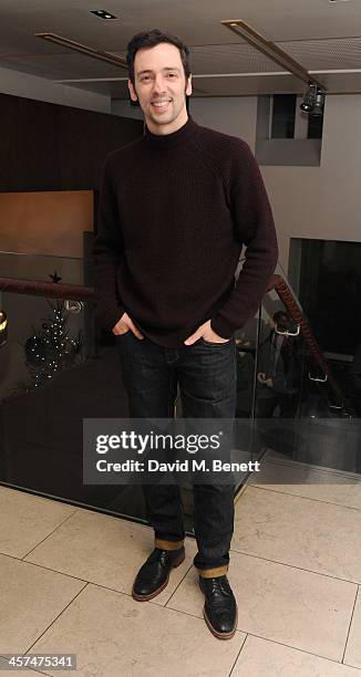 Ralph Little attends the after party on the press night of "Coriolanus" at The Hospital Club on December 17, 2013 in London, England.