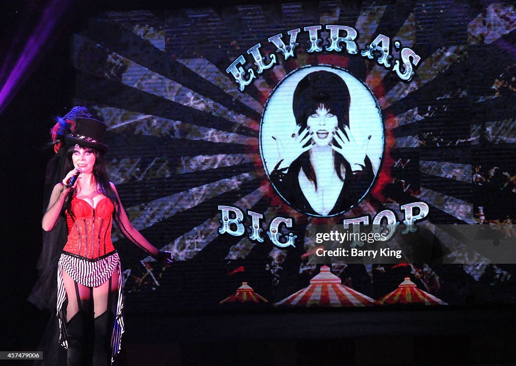 "Elvira's Big Top" At Knott's Scary Farm