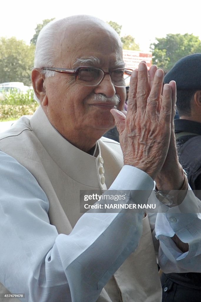 INDIA-POLITICS-BJP-ADVANI