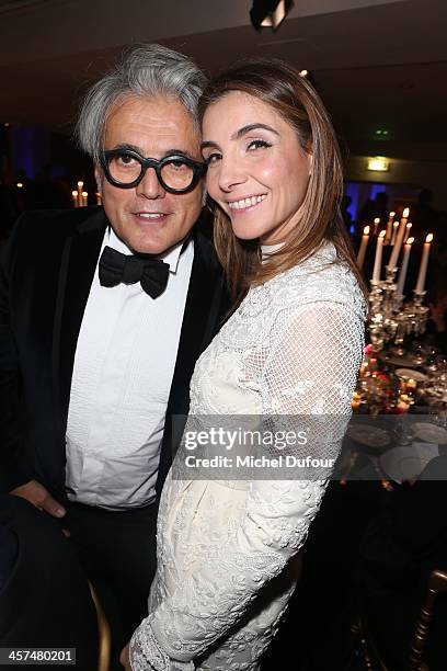 Giuseppe Zanotti and Clotilde Coureau attend the Annual Charity Dinner Hosted By The AEM Association Children Of The World For Rwanda on December 17,...