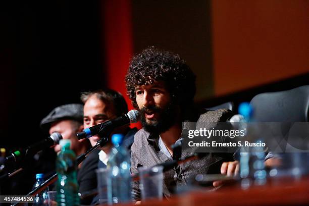 Francesco Scianna attends the 'I Milionari' Press Conference during the 9th Rome Film Festival on October 19, 2014 in Rome, Italy.