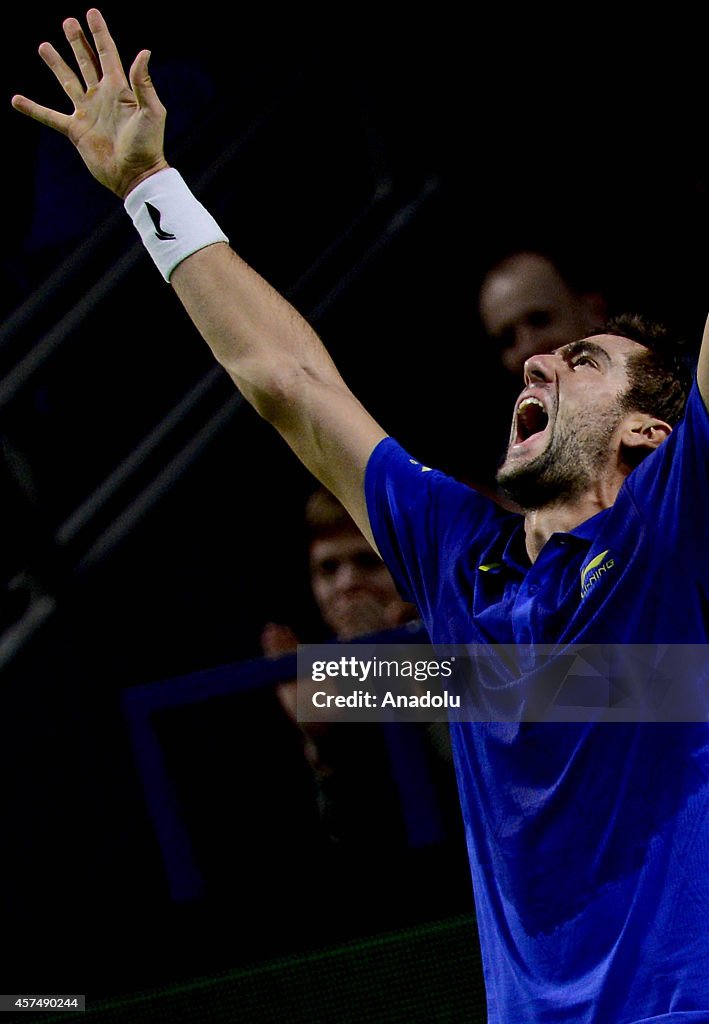 Marin Cilic vs Roberto Bautista Agut - Kremlin Cup 2014 Tennis Tournament517