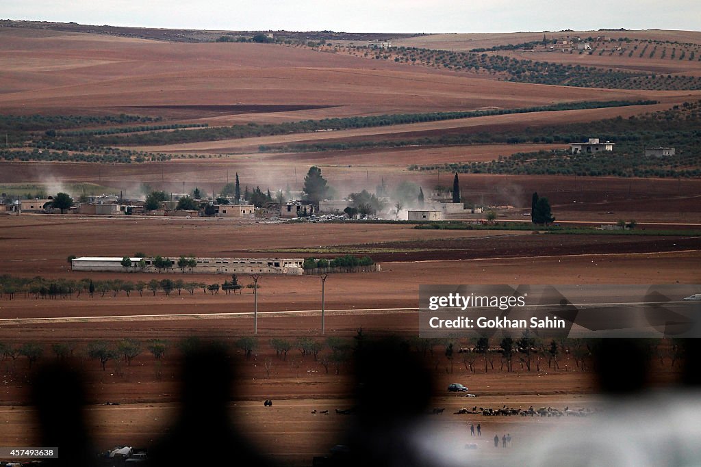 Syrian Kurds Battle IS To Retain Control Of Kobani