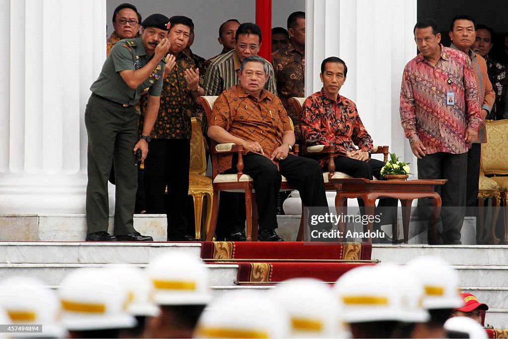 Incoming Indonesian President Joko Widodo visits Susilo Bambang Yudhoyono