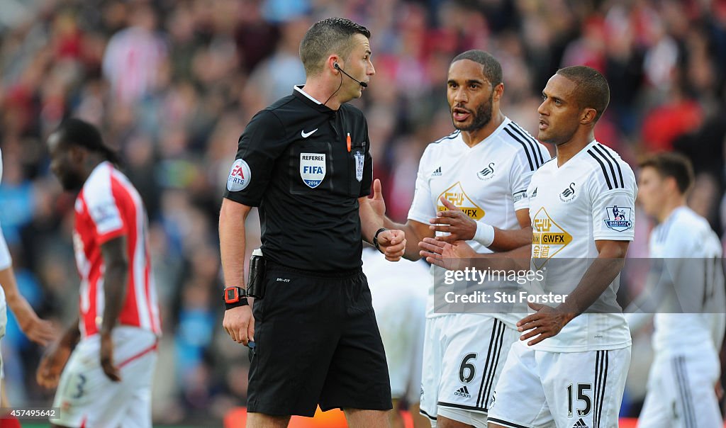 Stoke City v Swansea City - Premier League