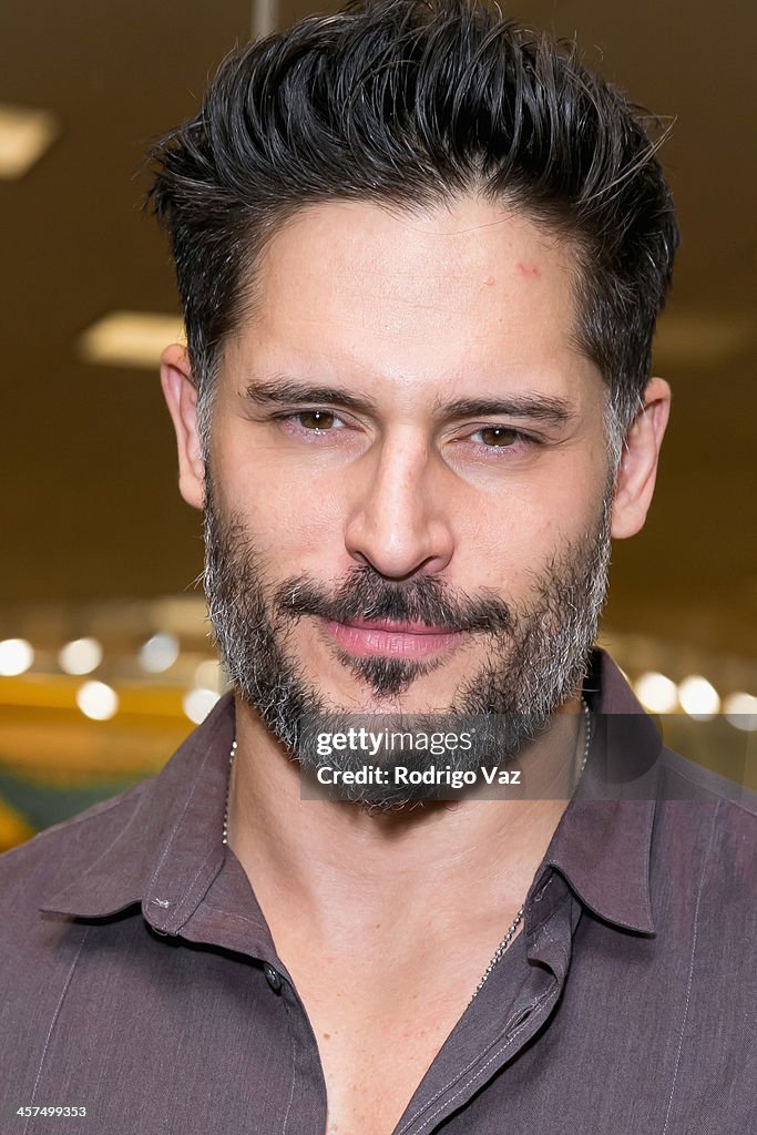 Actor Joe Manganiello signs copies of his new book "Evolution: The