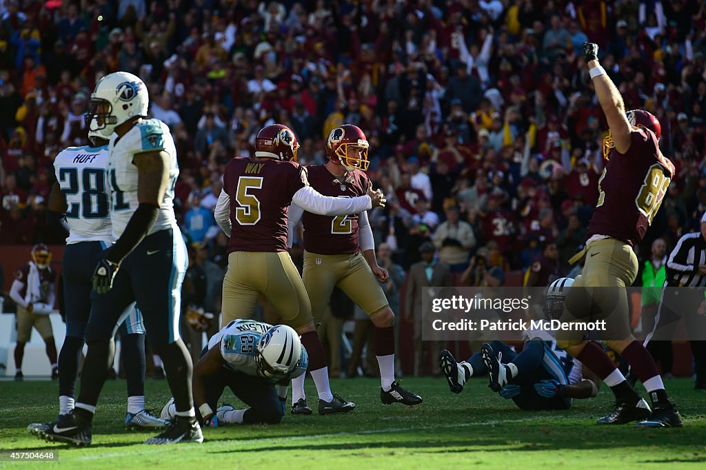 Tennessee Titans v Washington Redskins