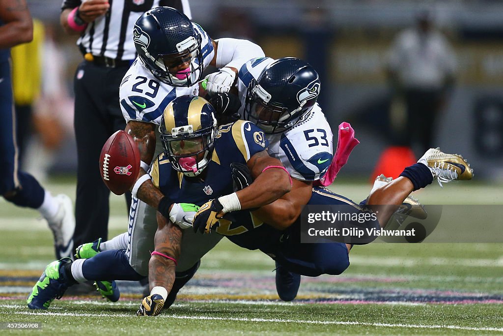 Seattle Seahawks v St. Louis Rams