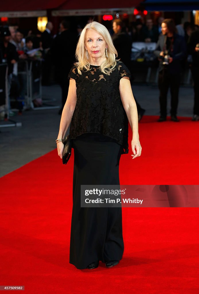 "Fury" - Closing Night European Premiere Gala Red Carpet Arrivals - 58th BFI London Film Festival