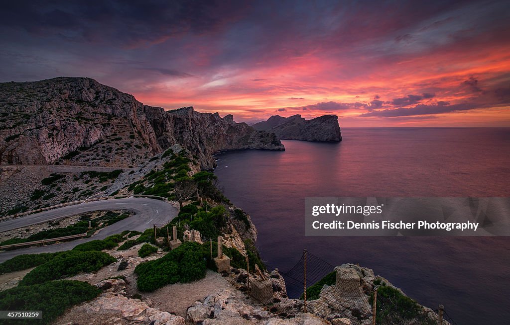 Cap de Formentor sunset