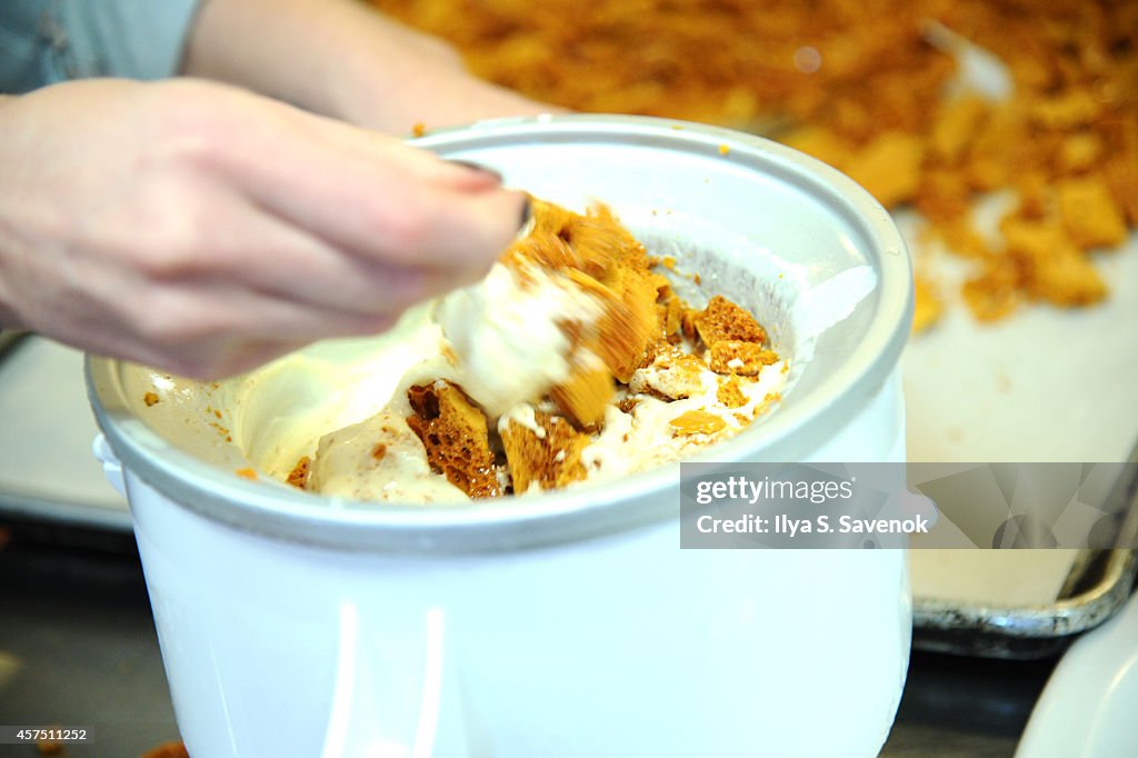 Ample Hills Ice Cream Making Master Class Hosted By Brian Smith & Jackie Cuscuna - Food Network New York City Wine & Food Festival Presented By FOOD & WINE