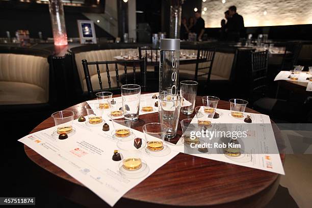 General view of atmosphere at Chocolate And Whiskey Pairing With Tache Artisan Chocolate during Food Network New York City Wine & Food Festival...