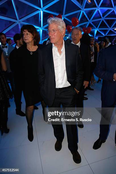 Richard Gere attends the Party Lanterna Di Fuksas during the 9th Rome Film Festival on October 19, 2014 in Rome, Italy.