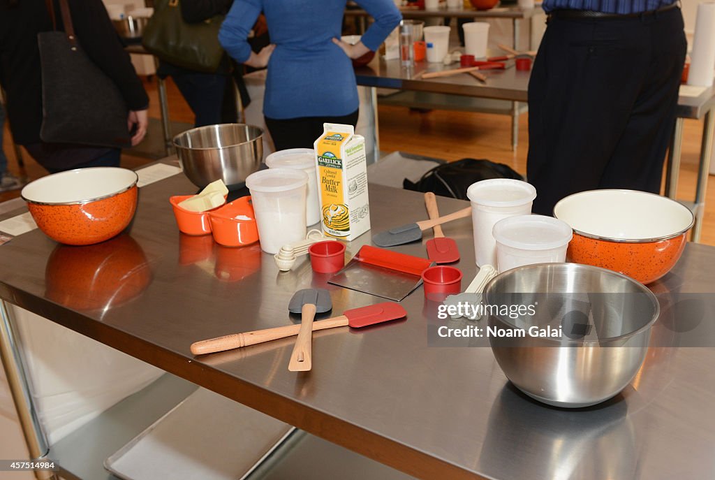 Anolon Cookware Presents Biscuit Making 101 With Pies 'n' Thighs Part Of The Artisanal Cooking Series At Home Studios - Food Network New York City Wine & Food Festival Presented By FOOD & WINE