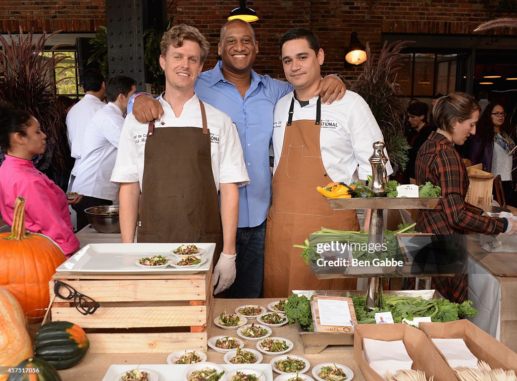 The New York Times Presents American Harvest Organic Vodka's Greenmarket Brunch Hosted By Geoffrey Zakarian - Food Network New York City Wine & Food Festival Presented By FOOD & WINE