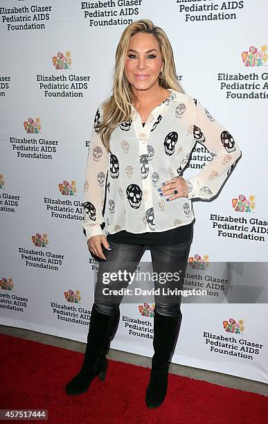 Personality Adrienne Maloof attends the Elizabeth Glaser Pediatric AIDS Foundation's 25th Annual "A Time for Heroes" celebration at The Bookbindery...