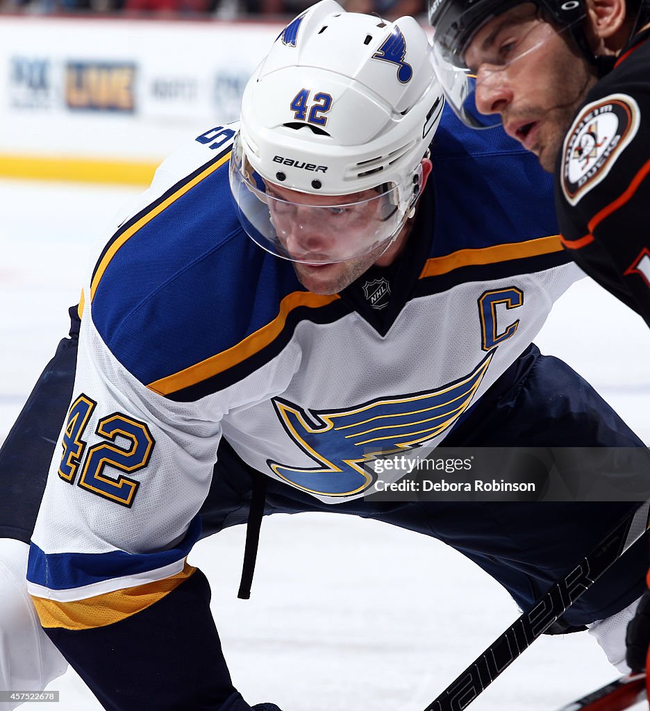 St. Louis Blues v Anaheim Ducks