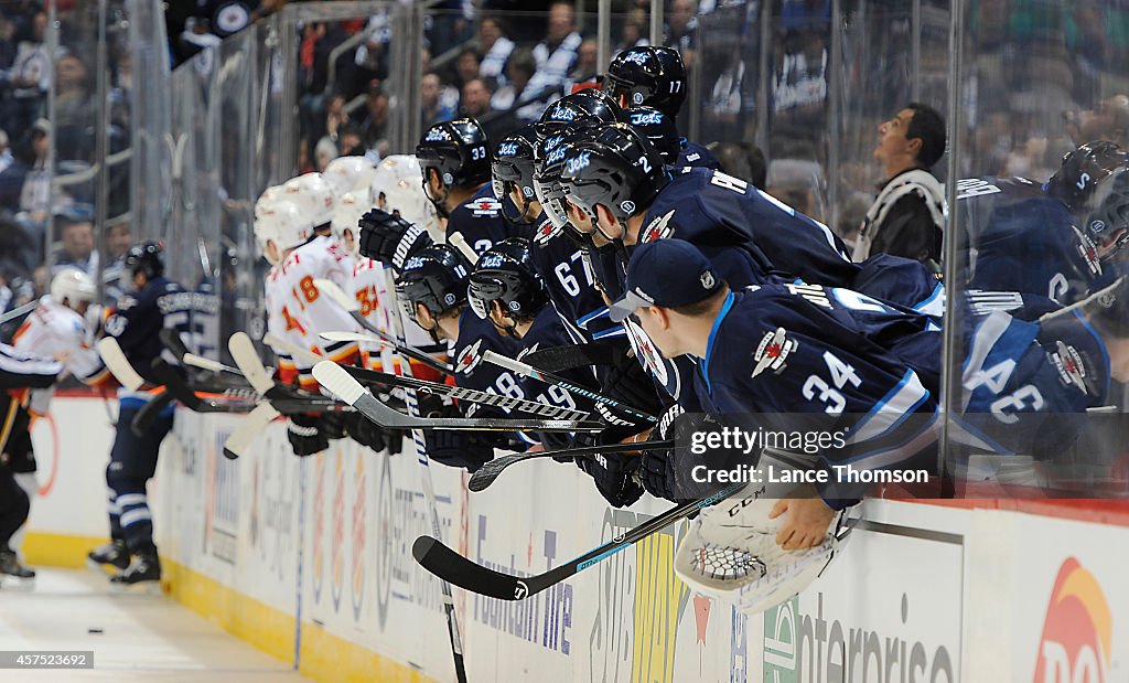 Winnipeg Jets vs Calgary Flames