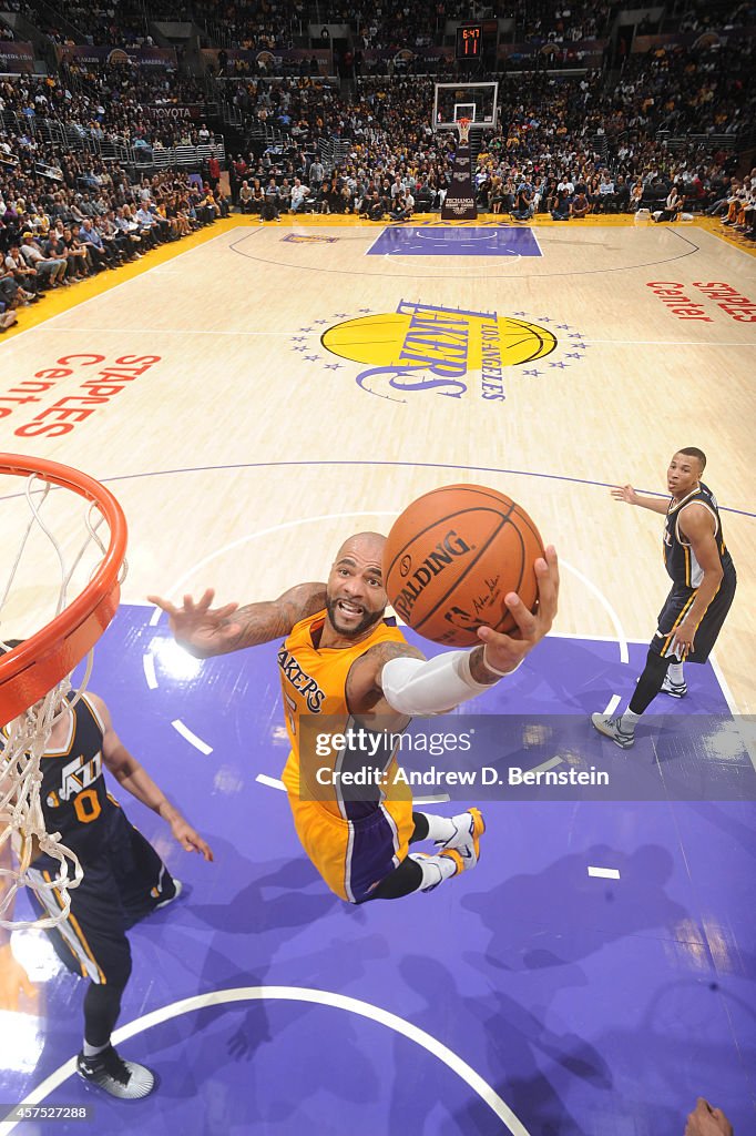 Utah Jazz v Los Angeles Lakers