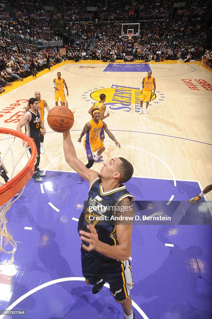 Utah Jazz v Los Angeles Lakers