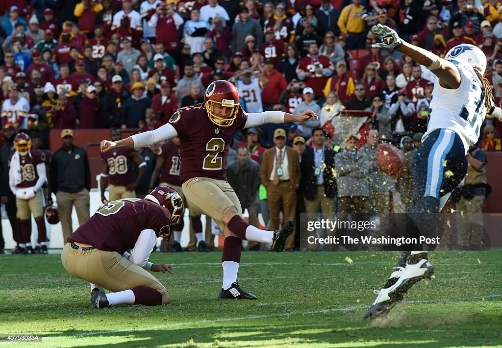 NFL Washington Redskins vs Tennessee Titans