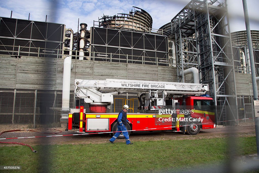 Didcot B Power Station Blaze Investigated