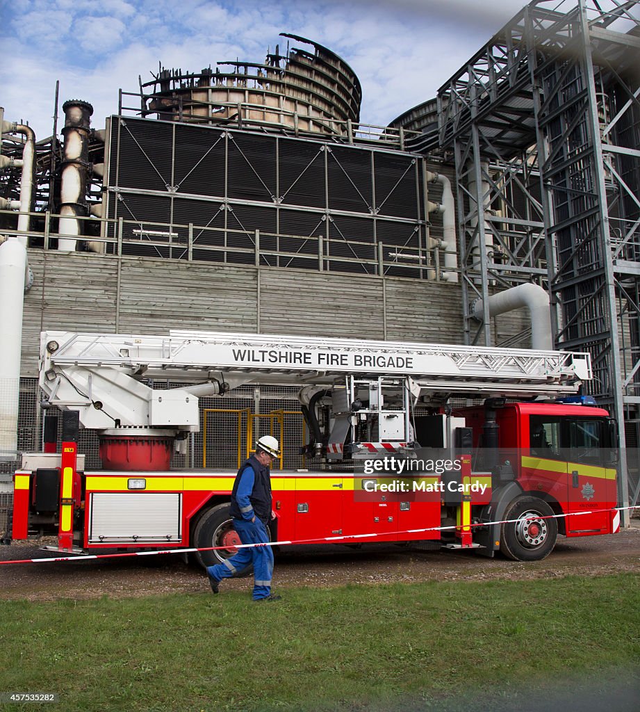 Didcot B Power Station Blaze Investigated