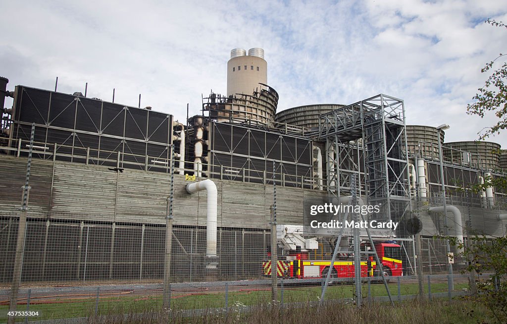 Didcot B Power Station Blaze Investigated