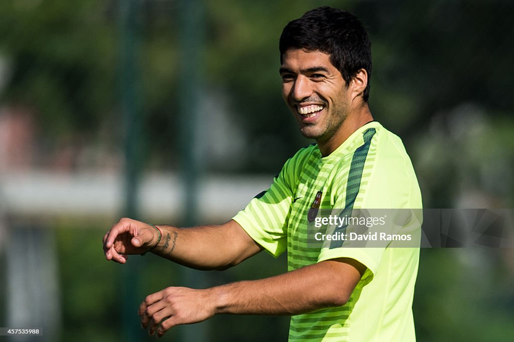 Barcelona Training Session