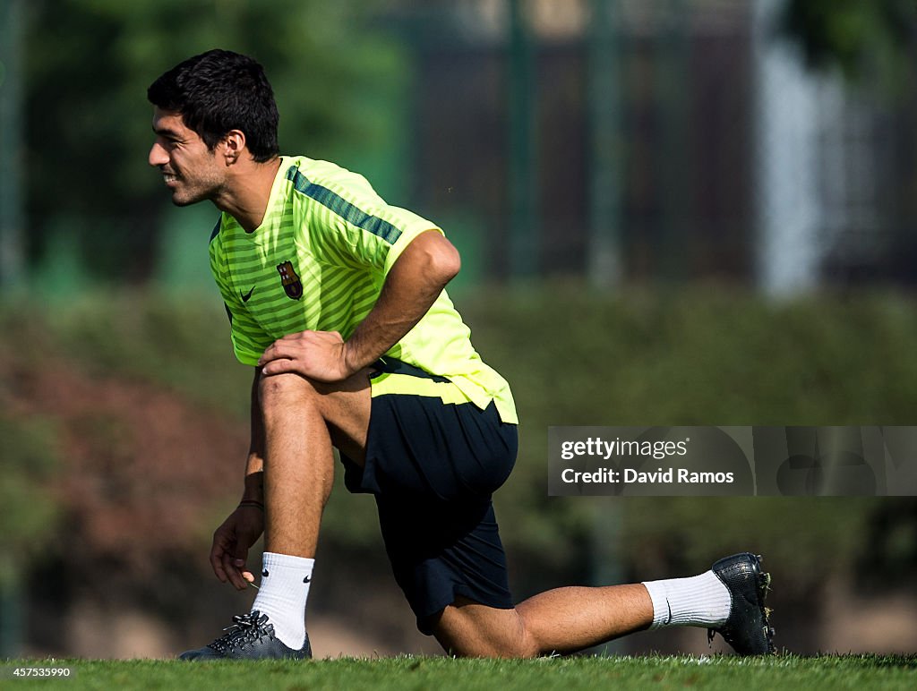 Barcelona Training Session